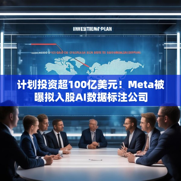 计划投资超100亿美元！Meta被曝拟入股AI数据标注公司