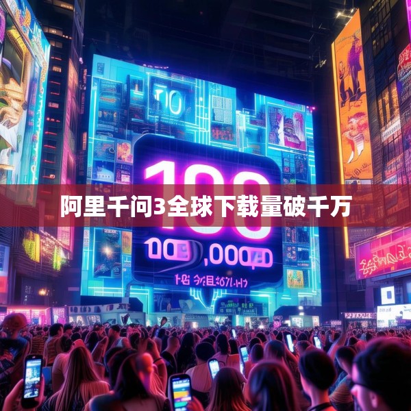 阿里千问3全球下载量破千万
