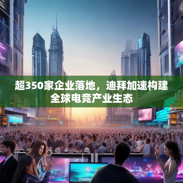 超350家企业落地，迪拜加速构建全球电竞产业生态
