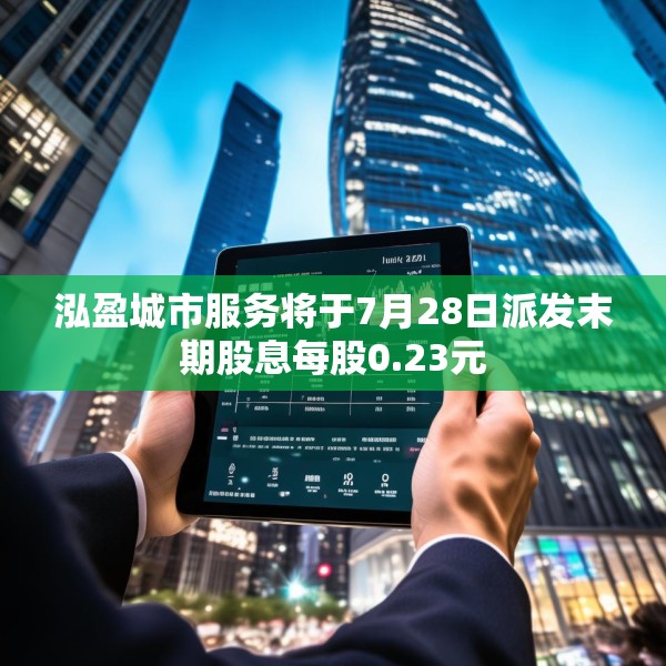 泓盈城市服务将于7月28日派发末期股息每股0.23元