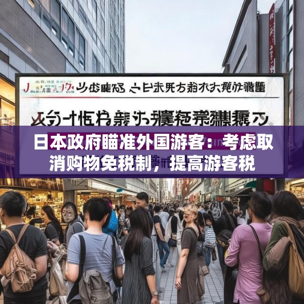 日本政府瞄准外国游客：考虑取消购物免税制，提高游客税