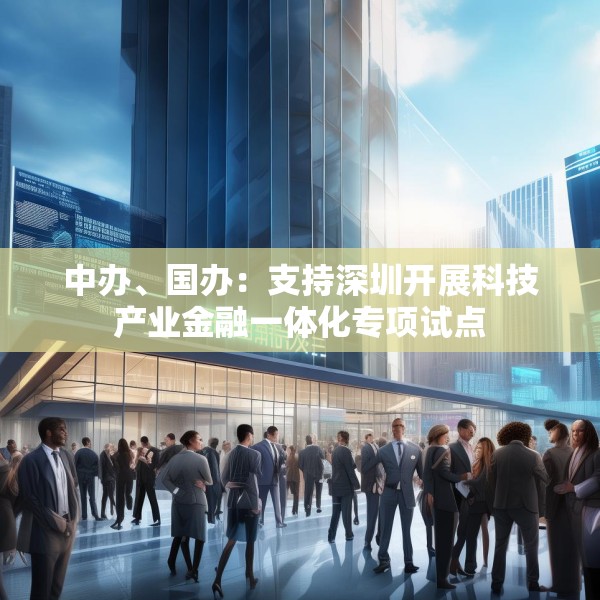 中办、国办：支持深圳开展科技产业金融一体化专项试点