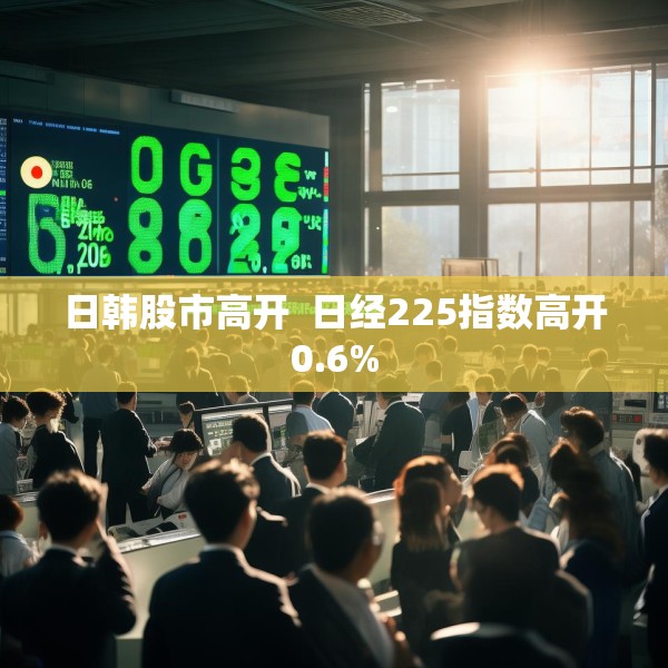 日韩股市高开  日经225指数高开0.6%