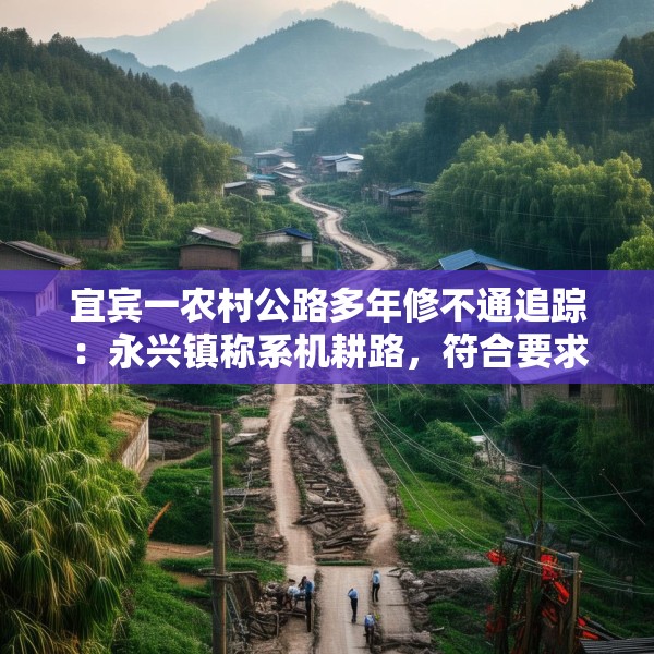 宜宾一农村公路多年修不通追踪：永兴镇称系机耕路，符合要求