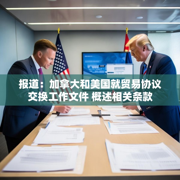 报道：加拿大和美国就贸易协议交换工作文件 概述相关条款