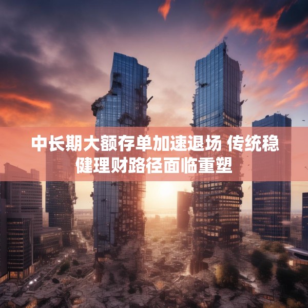 中长期大额存单加速退场 传统稳健理财路径面临重塑