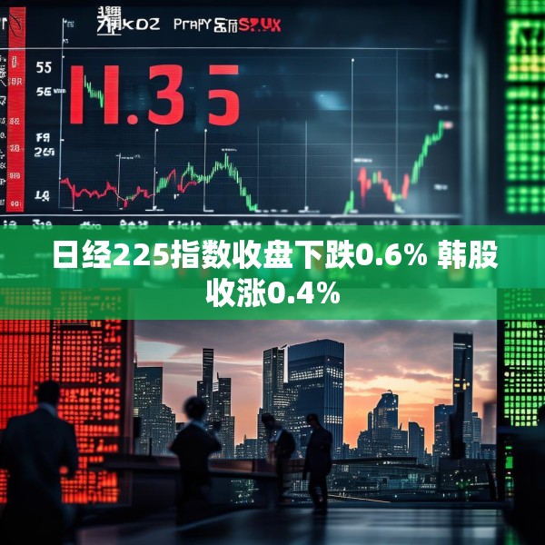 日经225指数收盘下跌0.6% 韩股收涨0.4%