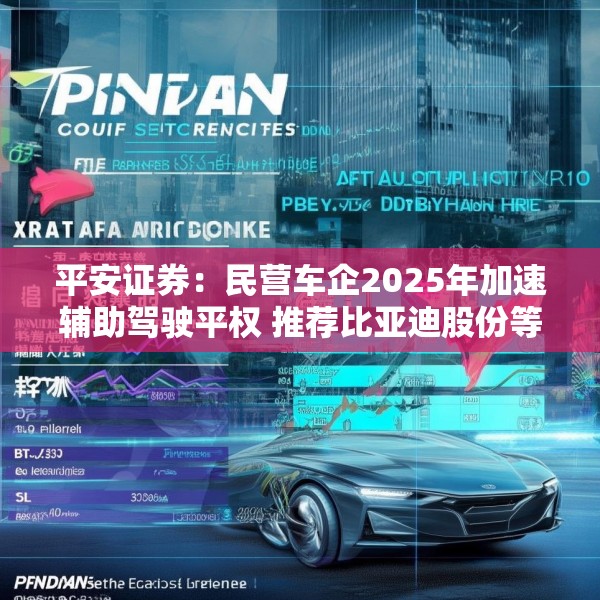 平安证券：民营车企2025年加速辅助驾驶平权 推荐比亚迪股份等