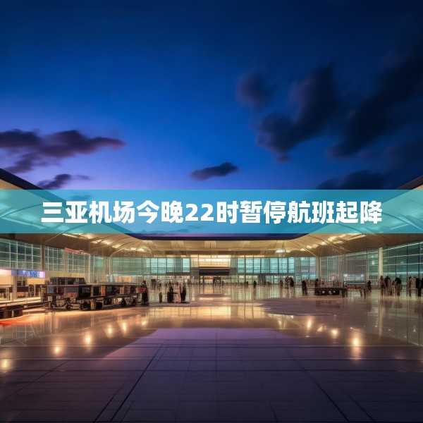 三亚机场今晚22时暂停航班起降