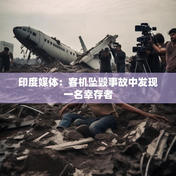 印度媒体：客机坠毁事故中发现一名幸存者