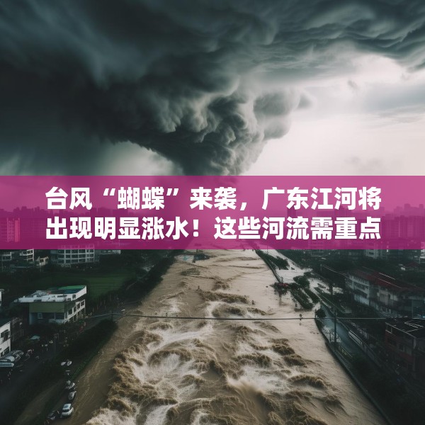 台风“蝴蝶”来袭，广东江河将出现明显涨水！这些河流需重点关注