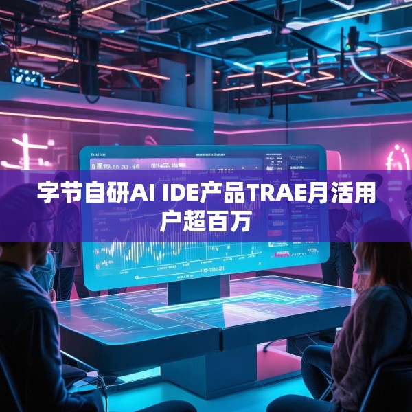 字节自研AI IDE产品TRAE月活用户超百万