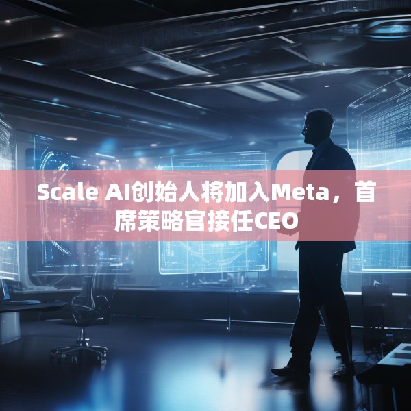 Scale AI创始人将加入Meta，首席策略官接任CEO