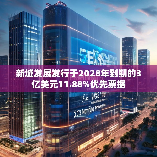 新城发展发行于2028年到期的3亿美元11.88%优先票据