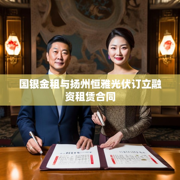 国银金租与扬州恒雅光伏订立融资租赁合同