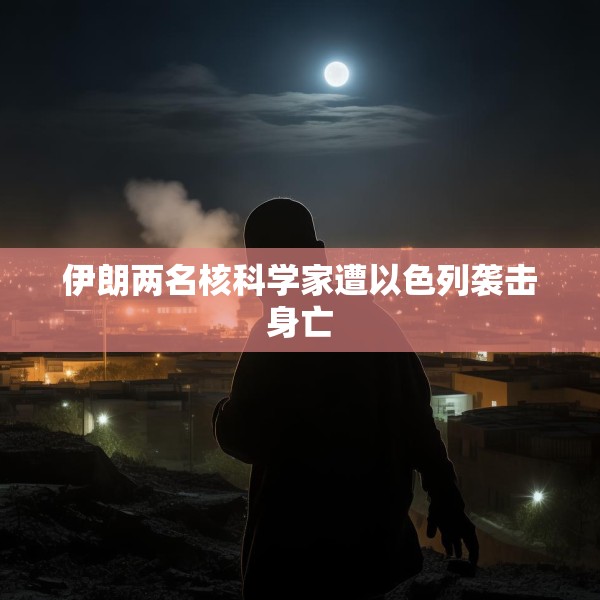 伊朗两名核科学家遭以色列袭击身亡