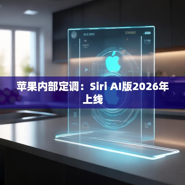 苹果内部定调：Siri AI版2026年上线