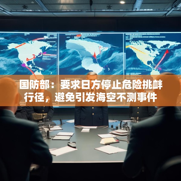 国防部：要求日方停止危险挑衅行径，避免引发海空不测事件