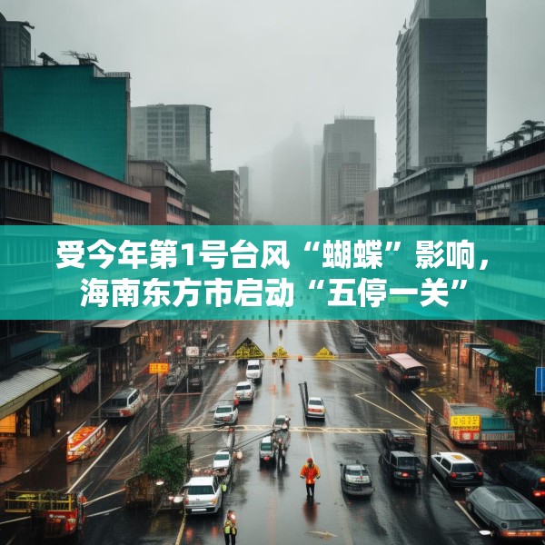 受今年第1号台风“蝴蝶”影响，海南东方市启动“五停一关”