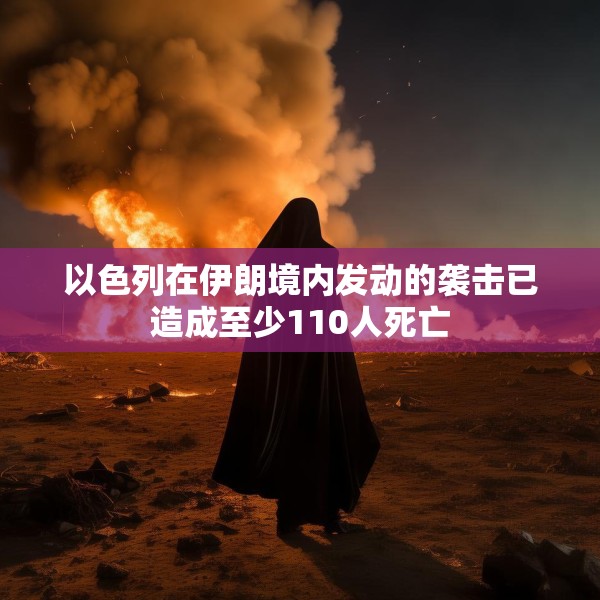 以色列在伊朗境内发动的袭击已造成至少110人死亡
