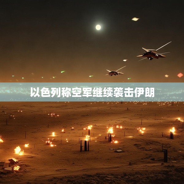 以色列称空军继续袭击伊朗