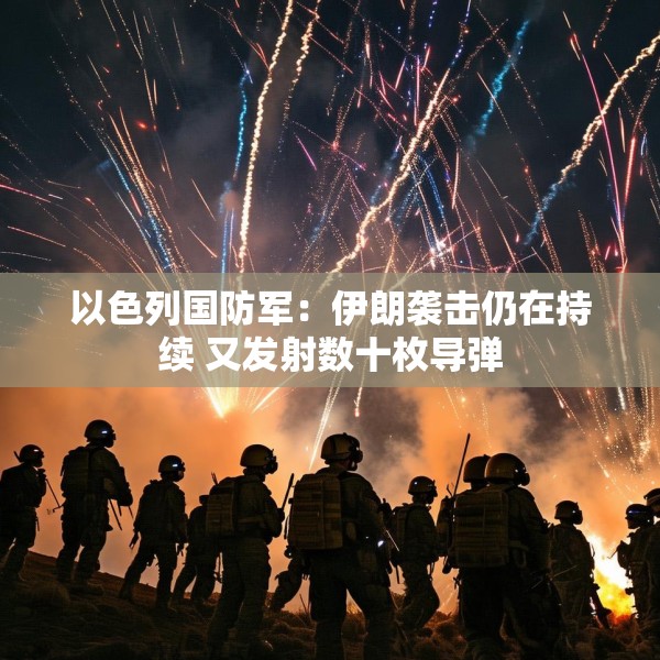 以色列国防军：伊朗袭击仍在持续 又发射数十枚导弹