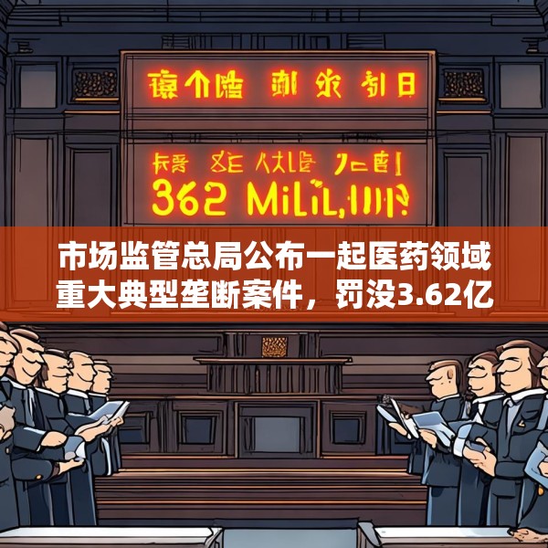 市场监管总局公布一起医药领域重大典型垄断案件，罚没3.62亿元