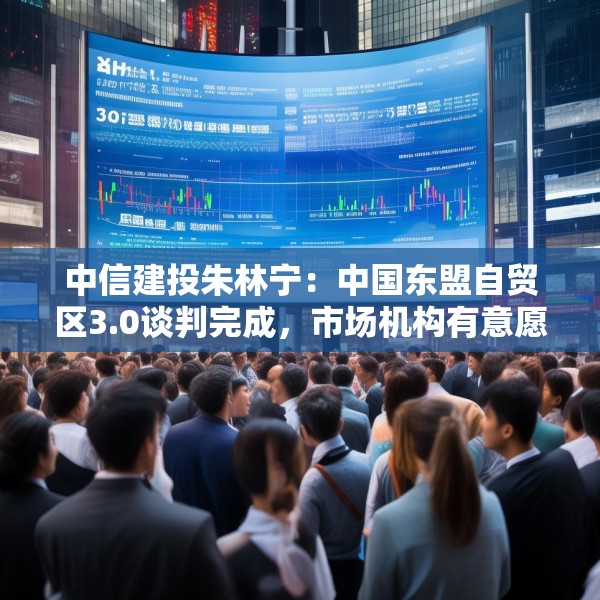 中信建投朱林宁：中国东盟自贸区3.0谈判完成，市场机构有意愿开始跟进投资