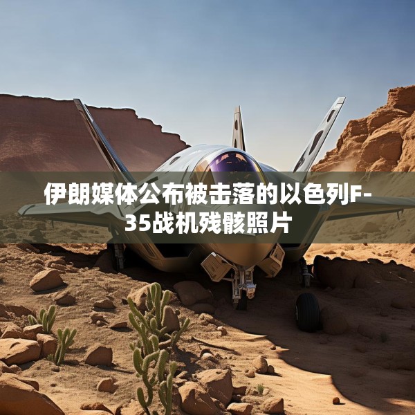 伊朗媒体公布被击落的以色列F-35战机残骸照片