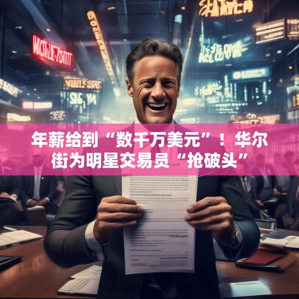 年薪给到“数千万美元”！华尔街为明星交易员“抢破头”