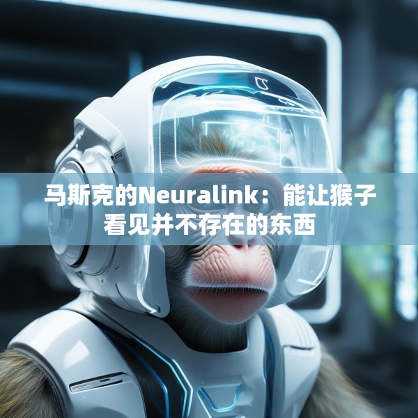 马斯克的Neuralink：能让猴子看见并不存在的东西