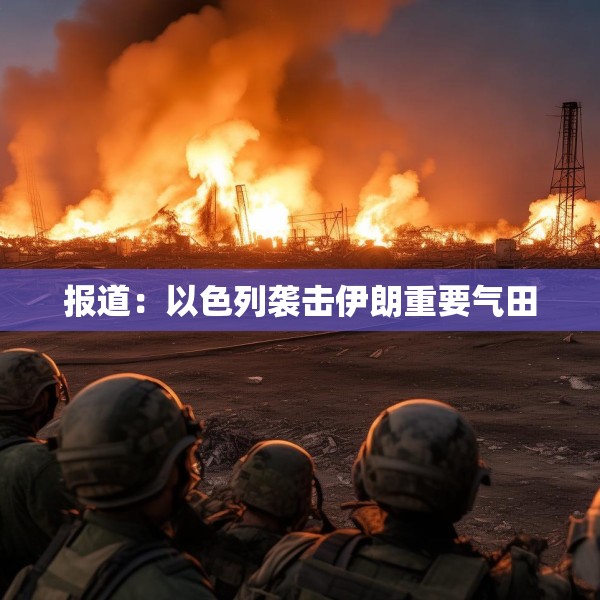 报道：以色列袭击伊朗重要气田