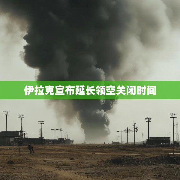 伊拉克宣布延长领空关闭时间