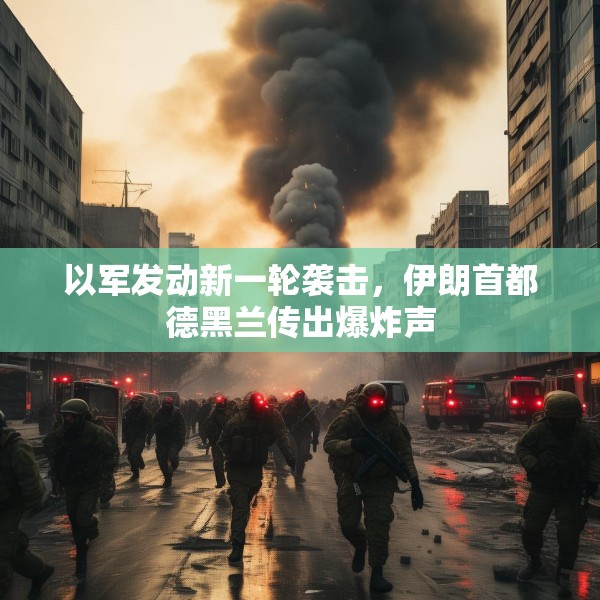 以军发动新一轮袭击，伊朗首都德黑兰传出爆炸声