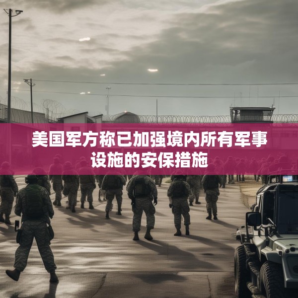 美国军方称已加强境内所有军事设施的安保措施
