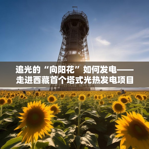 追光的“向阳花”如何发电——走进西藏首个塔式光热发电项目施工现场