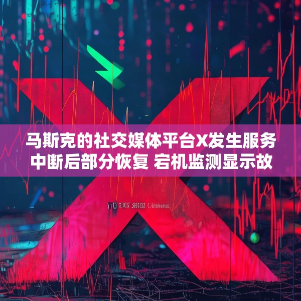马斯克的社交媒体平台X发生服务中断后部分恢复 宕机监测显示故障峰值超万例