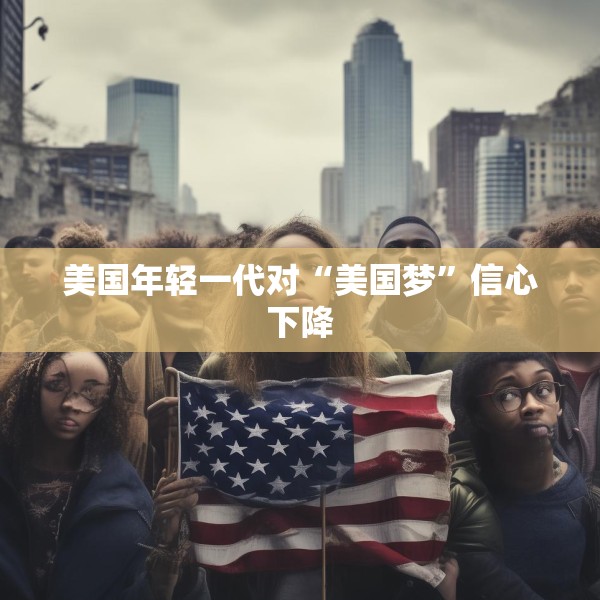 美国年轻一代对“美国梦”信心下降