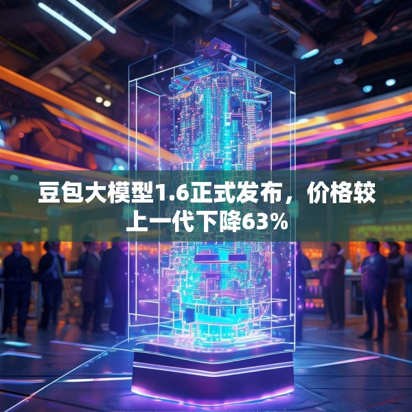 豆包大模型1.6正式发布，价格较上一代下降63%