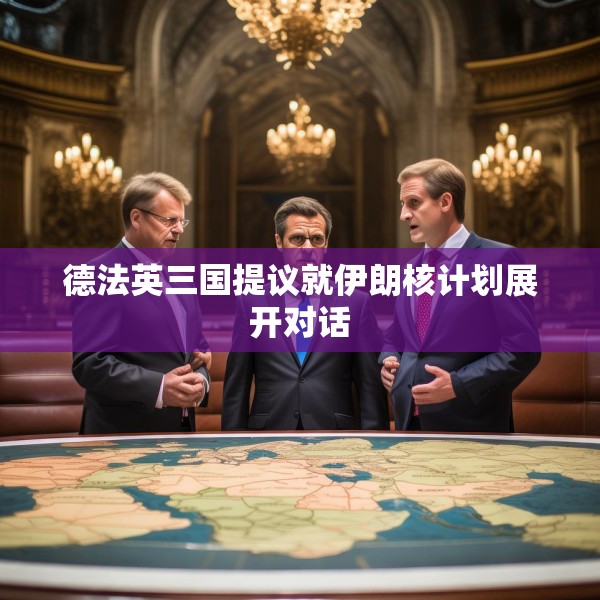 德法英三国提议就伊朗核计划展开对话