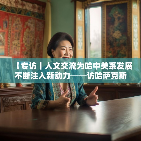【专访丨人文交流为哈中关系发展不断注入新动力──访哈萨克斯坦文化与信息部部长巴拉耶娃】