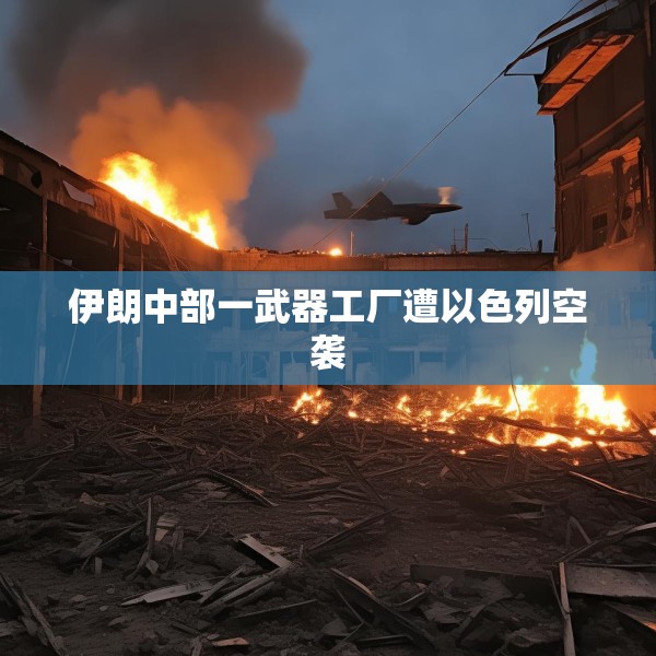 伊朗中部一武器工厂遭以色列空袭