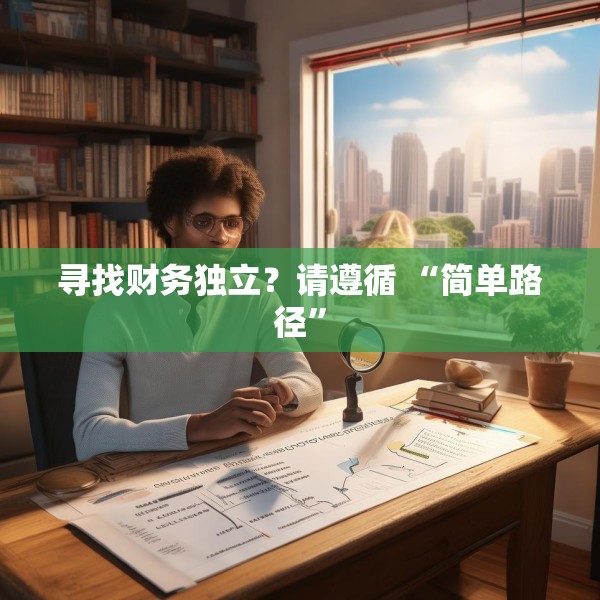 寻找财务独立？请遵循 “简单路径”
