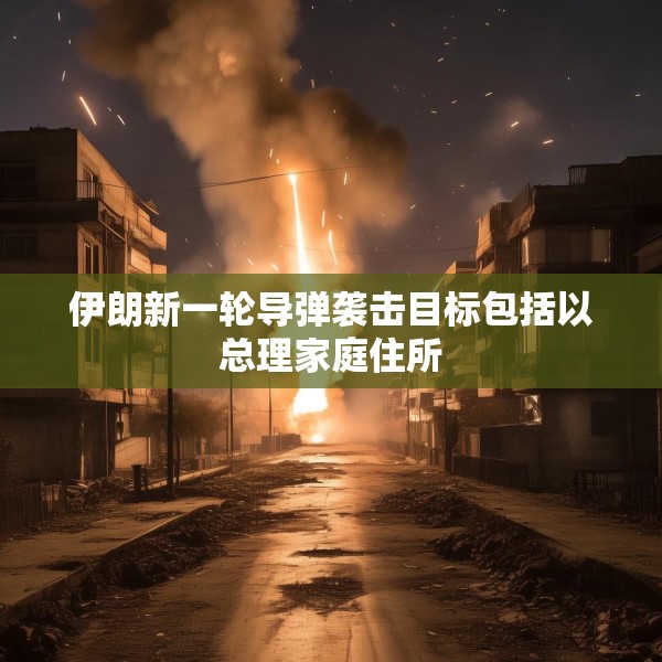 伊朗新一轮导弹袭击目标包括以总理家庭住所