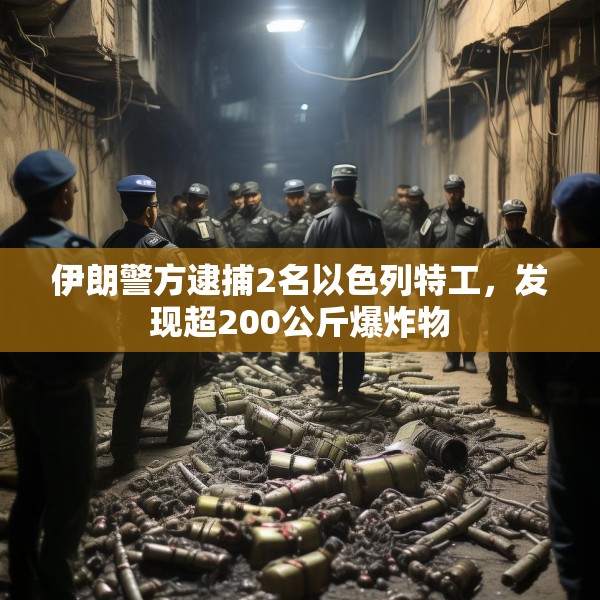 伊朗警方逮捕2名以色列特工，发现超200公斤爆炸物