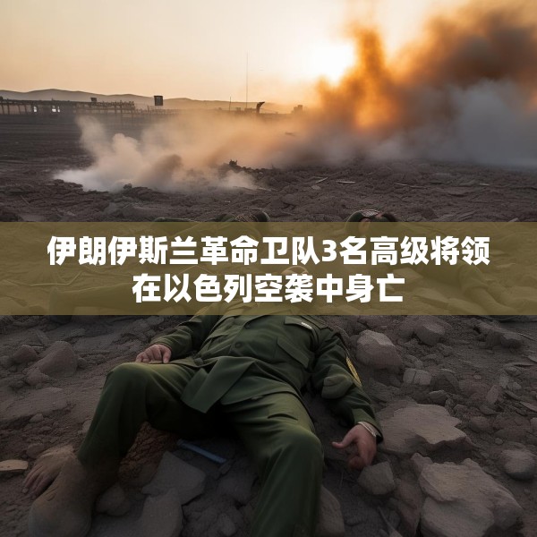 伊朗伊斯兰革命卫队3名高级将领在以色列空袭中身亡